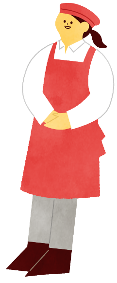店員イラスト4